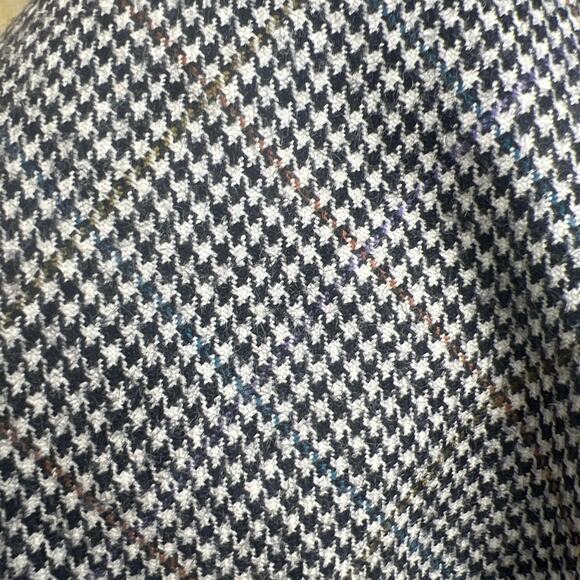 Warren Sewell Dress Jacket Blazer 44L 100% Wool Houndstooth  two button - Picture 6 of 12